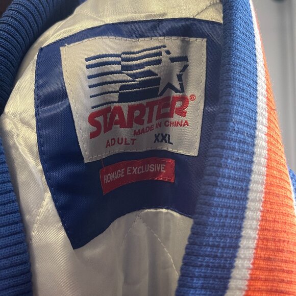 Starter Homage Exclusive New York Mets Bomber Jacket Size XXL - Picture 3 of 4